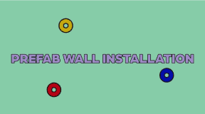 Prefab wall installation in Lebanon for efficient construction solutions.