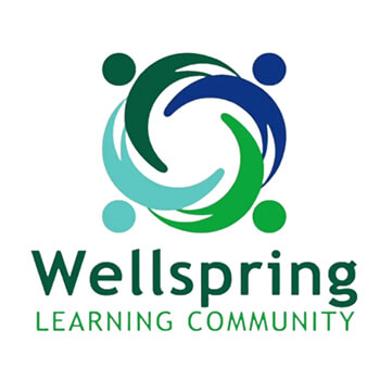 Diverse community members engaging in collaborative learning activities.